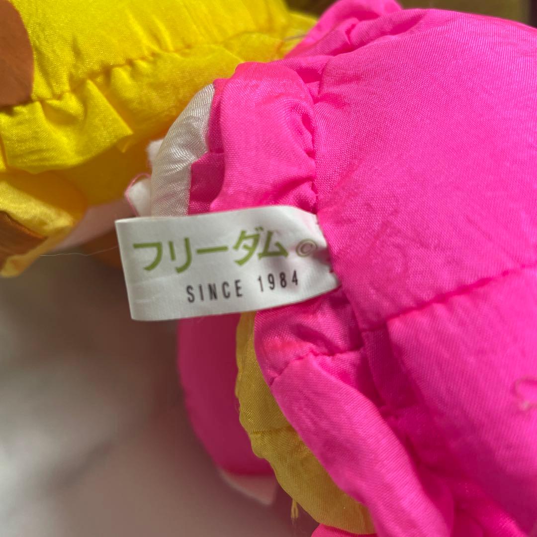 【美品】フリーダム　昭和レトロ　アニマルぬいぐるみセット　ナイロン製