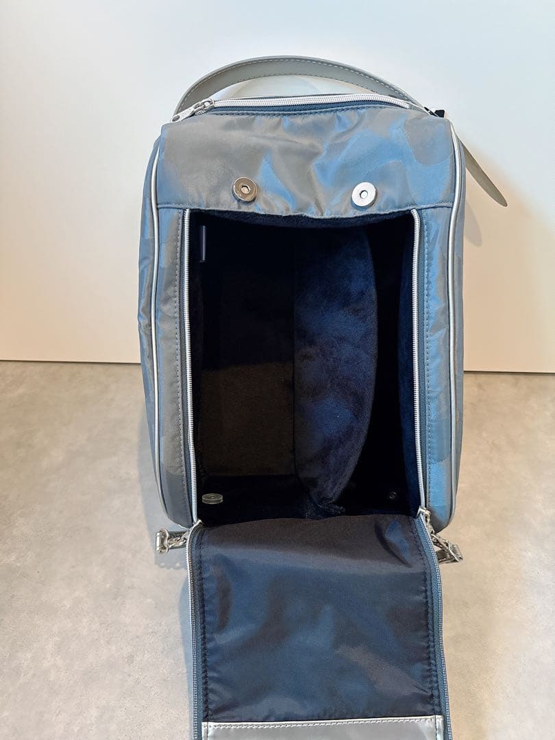 新品 ★ MARK&LONA グレー シューズケース バッグ マーク&ロナ 靴