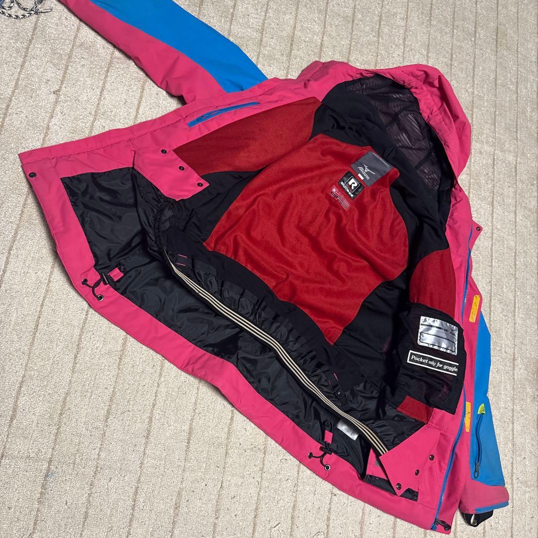 スキーウェア ピンク/青