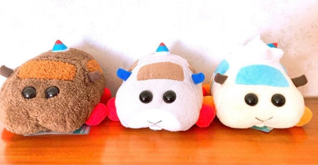 826【子供にも大人気(*⁰▿⁰*)】プイプイ モルカー ぬいぐるみ ＊