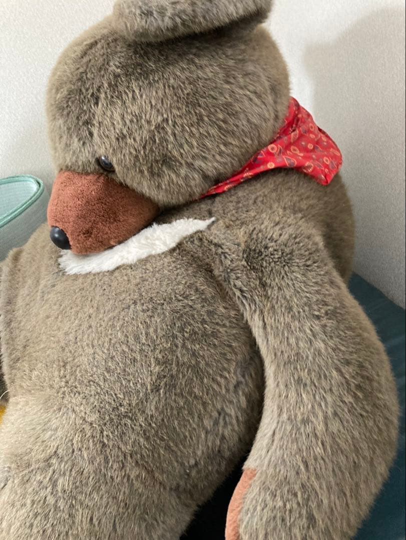 くま　ぬいぐるみ　レトロ　特大　昔