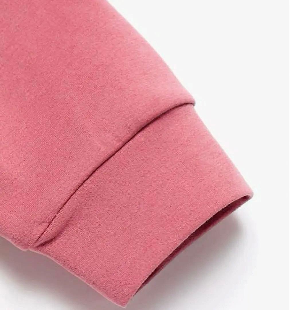 新品【デヴァローゴルフ】レディース デルタモックネック 長袖Tシャツ コーラル