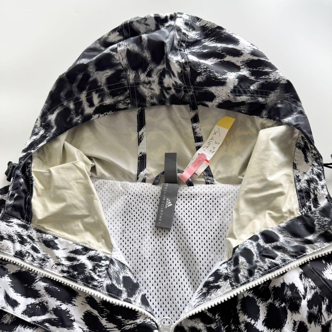 アディダス ステラマッカートニー トレーニングウェア ランジャケット レオパード