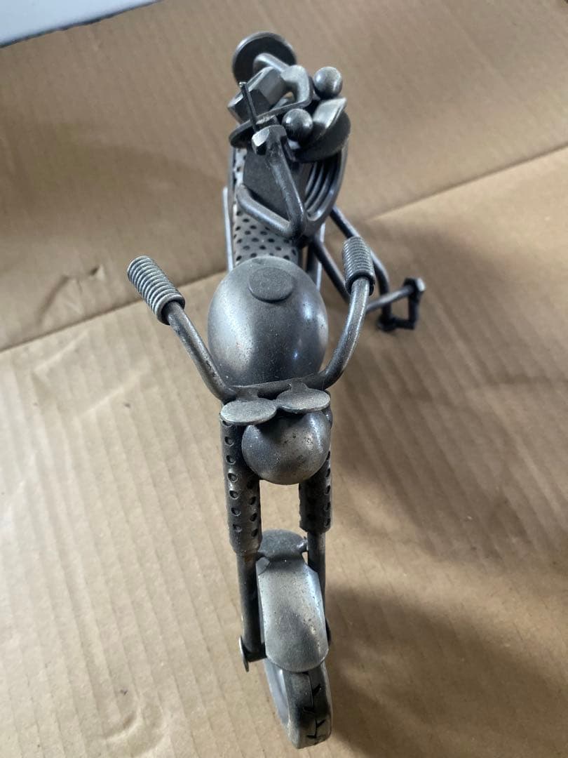 金属製バイクミニチュアアート3点セット