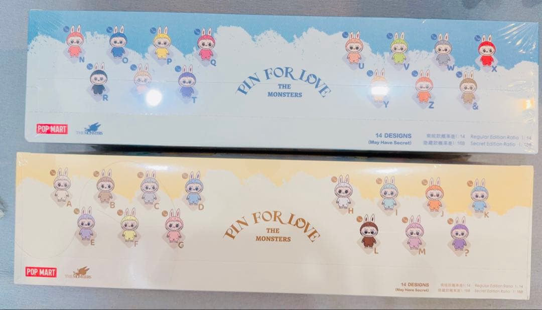 【新品未開封】ラブブ THE MONSTER PIN FOR LOVE アソート