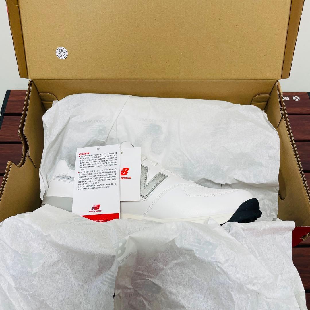 新品 レディース ニューバランス574 ゴルフシューズ 24.5cm 女性 男性