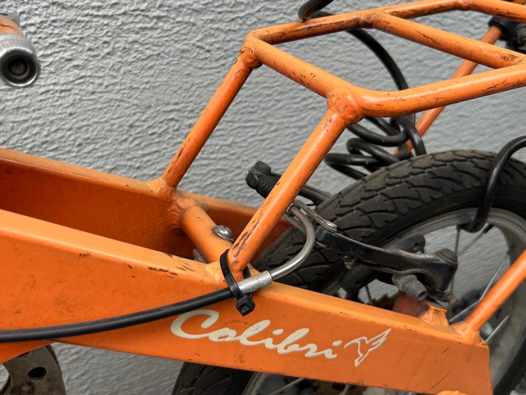 PEUGEOT 折り畳み自転車コリブリ　オレンジ(北海道、沖縄除く)