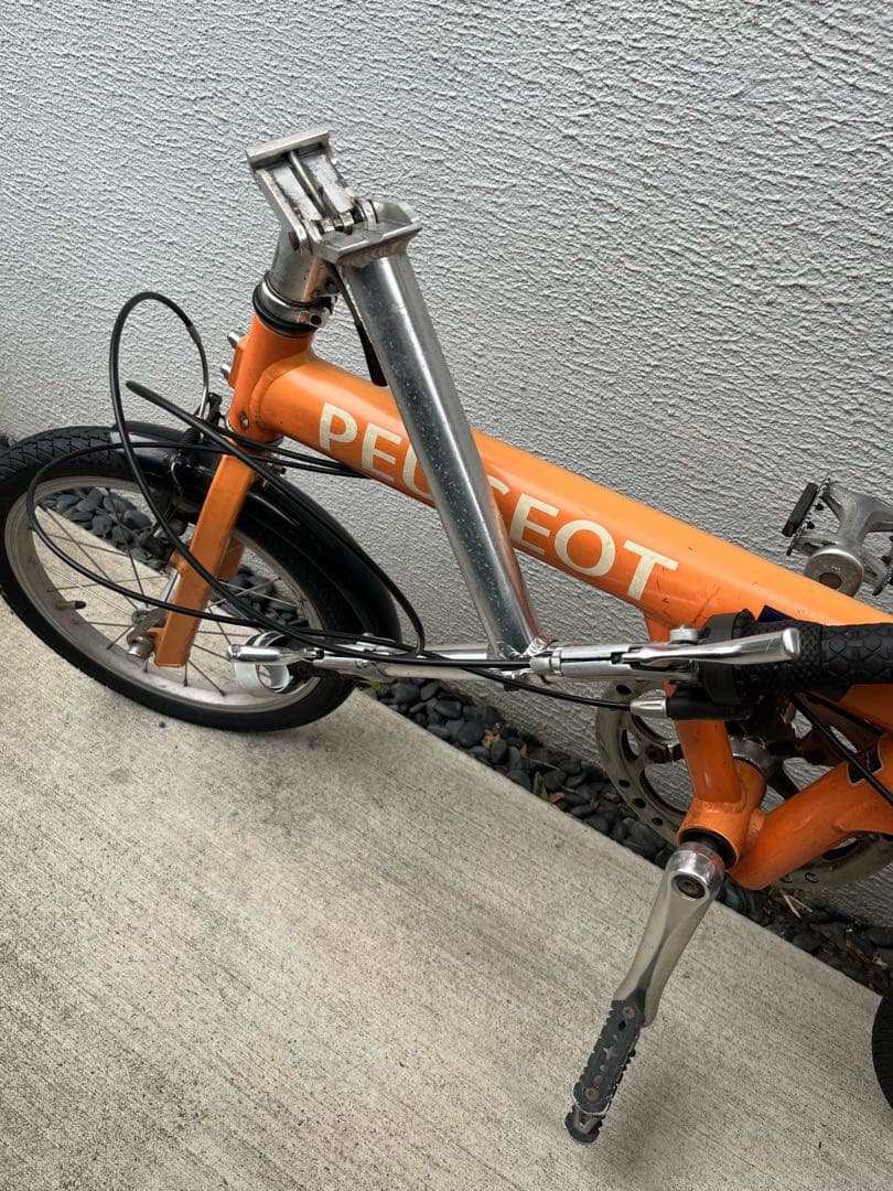 PEUGEOT 折り畳み自転車コリブリ　オレンジ(北海道、沖縄除く)