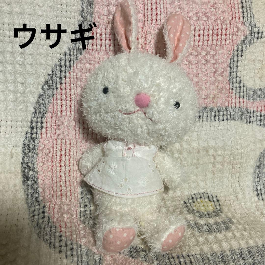 モンスイユ　クマ＆ウサギ　ぬいぐるみ　3コセット　中古品　バラ売り不可