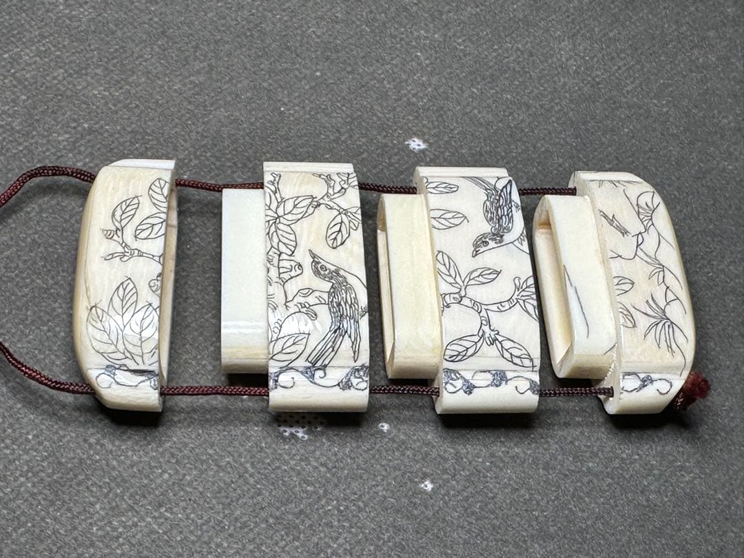 極上　印籠　根付　天然素材　置物　古美術品　 細密細工　骨董　アンティーク彫刻