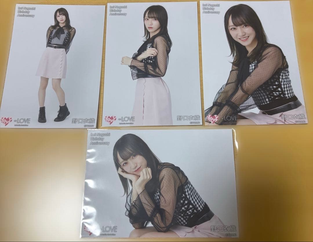 な*！様 イコラブ　野口衣織　生写真　まとめ売り　被りあり