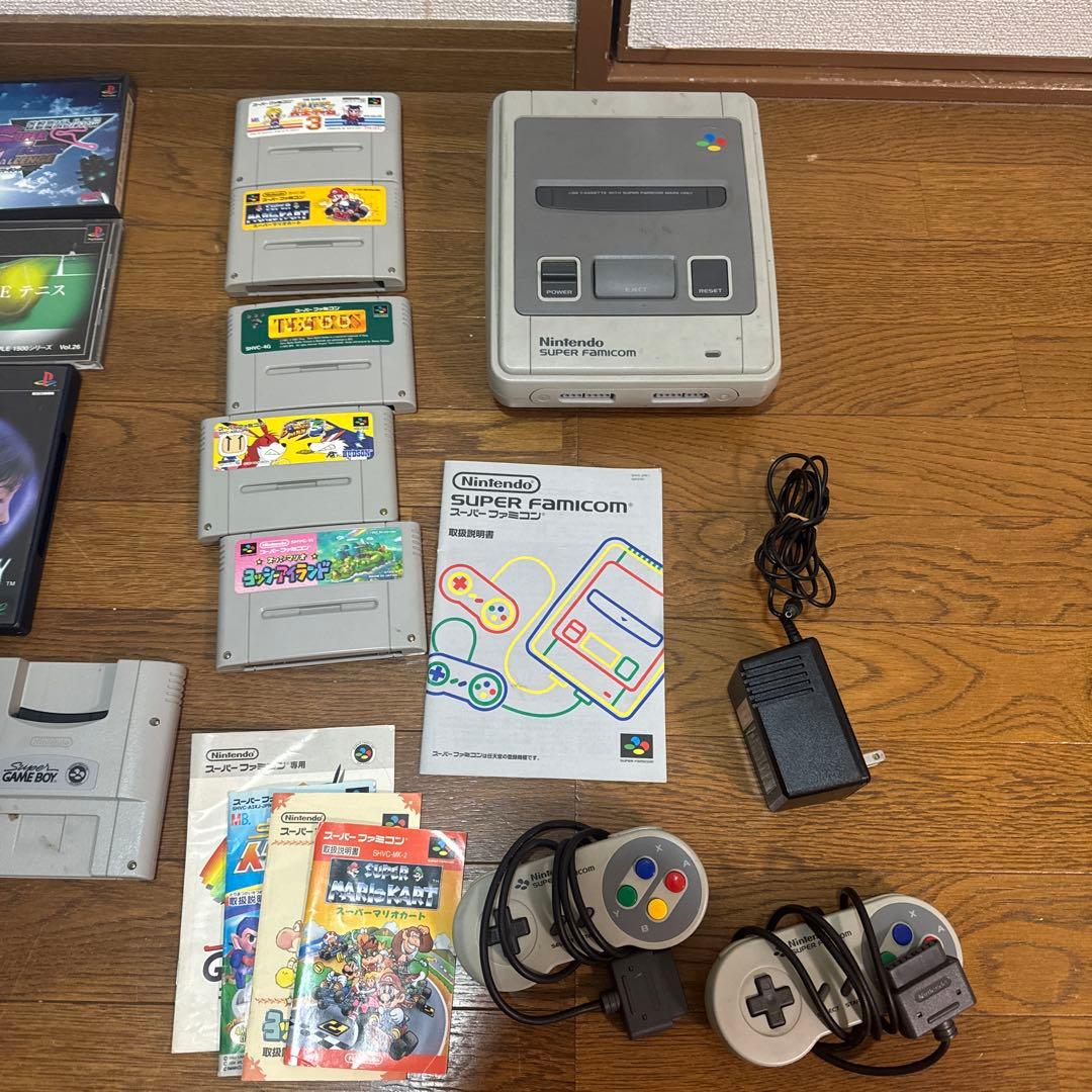PlayStation 2、Game Boy、スーパーファミコン、ソフト