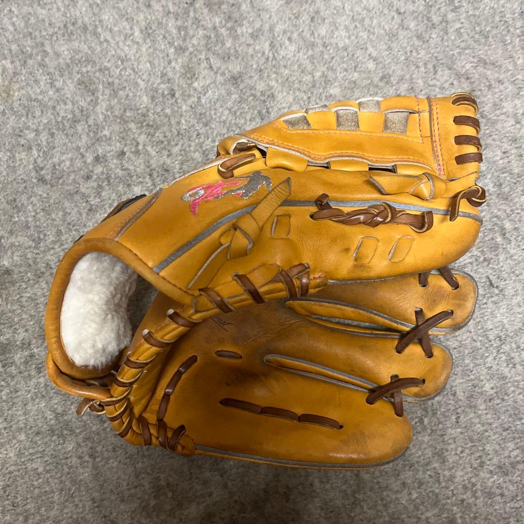 ミズノプロ 梵英心さん実使用(支給)グラブ