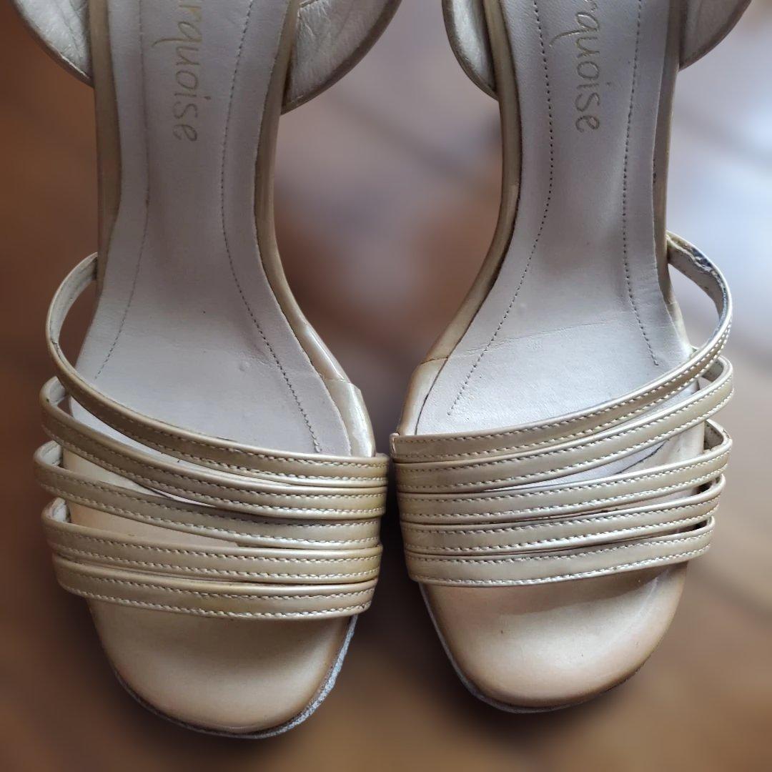 turpuoiseアルゼンチンタンゴシューズ35おまけシューズクリップ