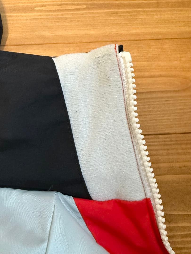 デサント DESCENTE スキーウェア上下 赤黒 130 キッズ ジュニア