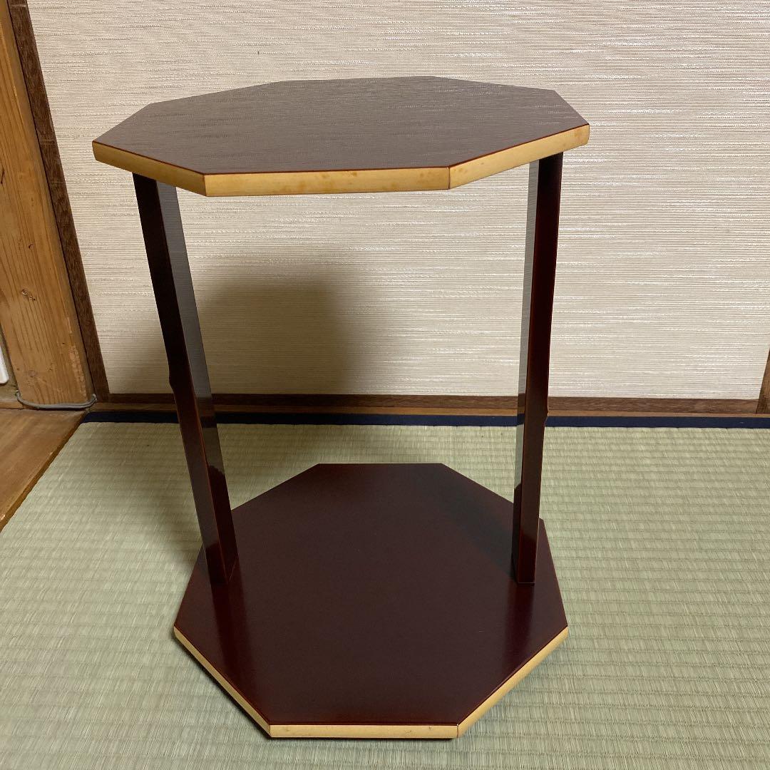 [茶道具] 竹寿棚　(共箱) ○