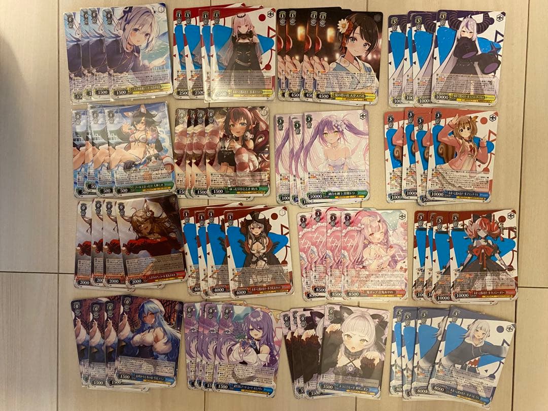 ヴァイスシュヴァルツ　ホロライブvol1、vol2 セミ4コン