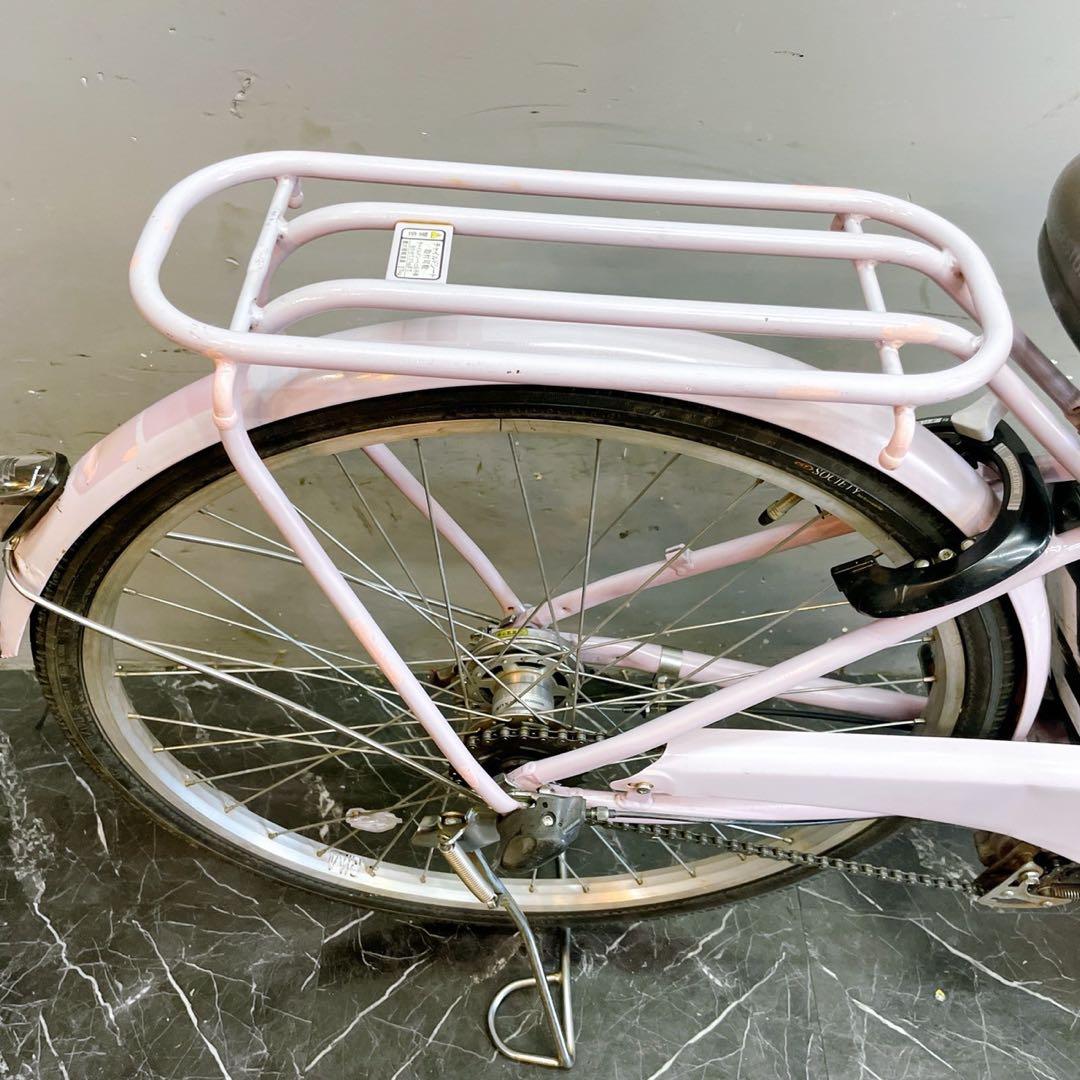 愛知配送価格《435》電動ブリヂストンAssista Prima ピンクパープル