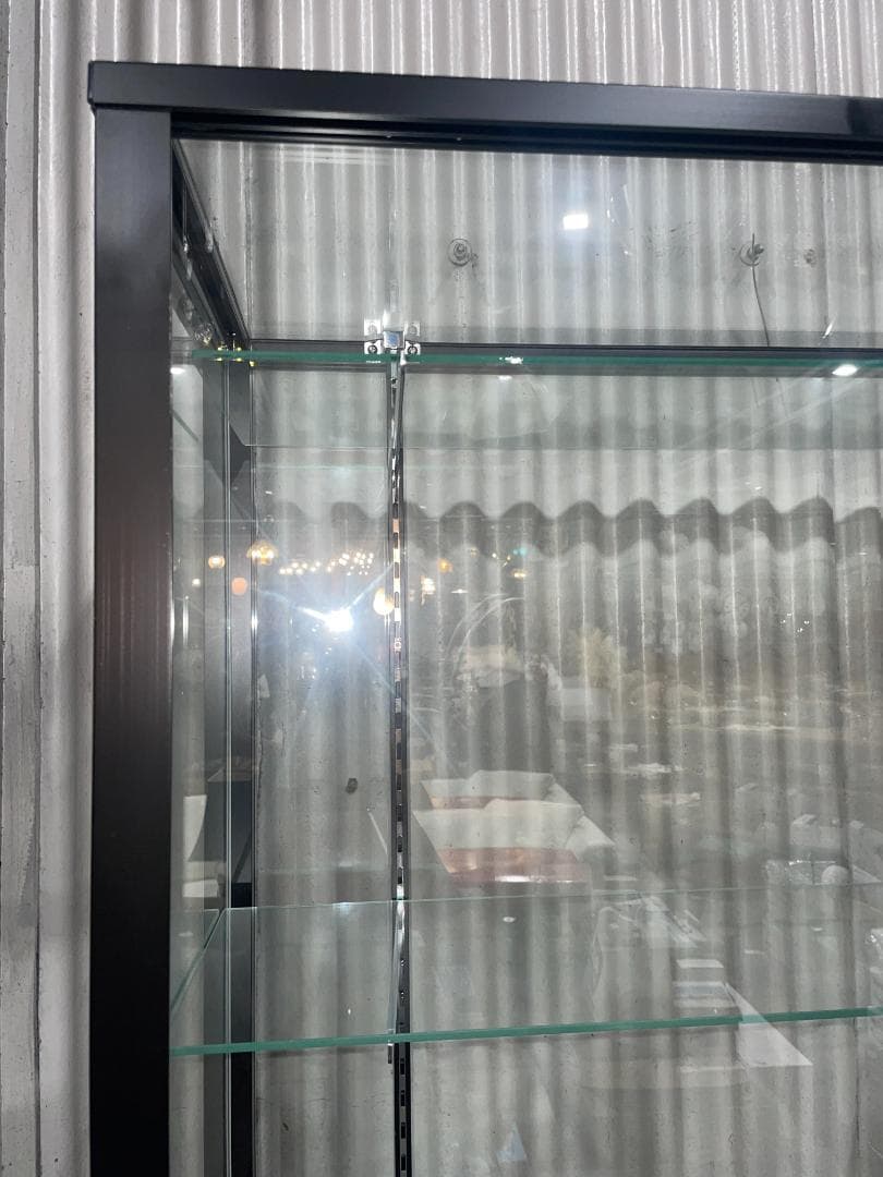 【引き取り限定②】ガラス棚 / ショーケース｜店舗ディスプレイ　店舗什器ケビント