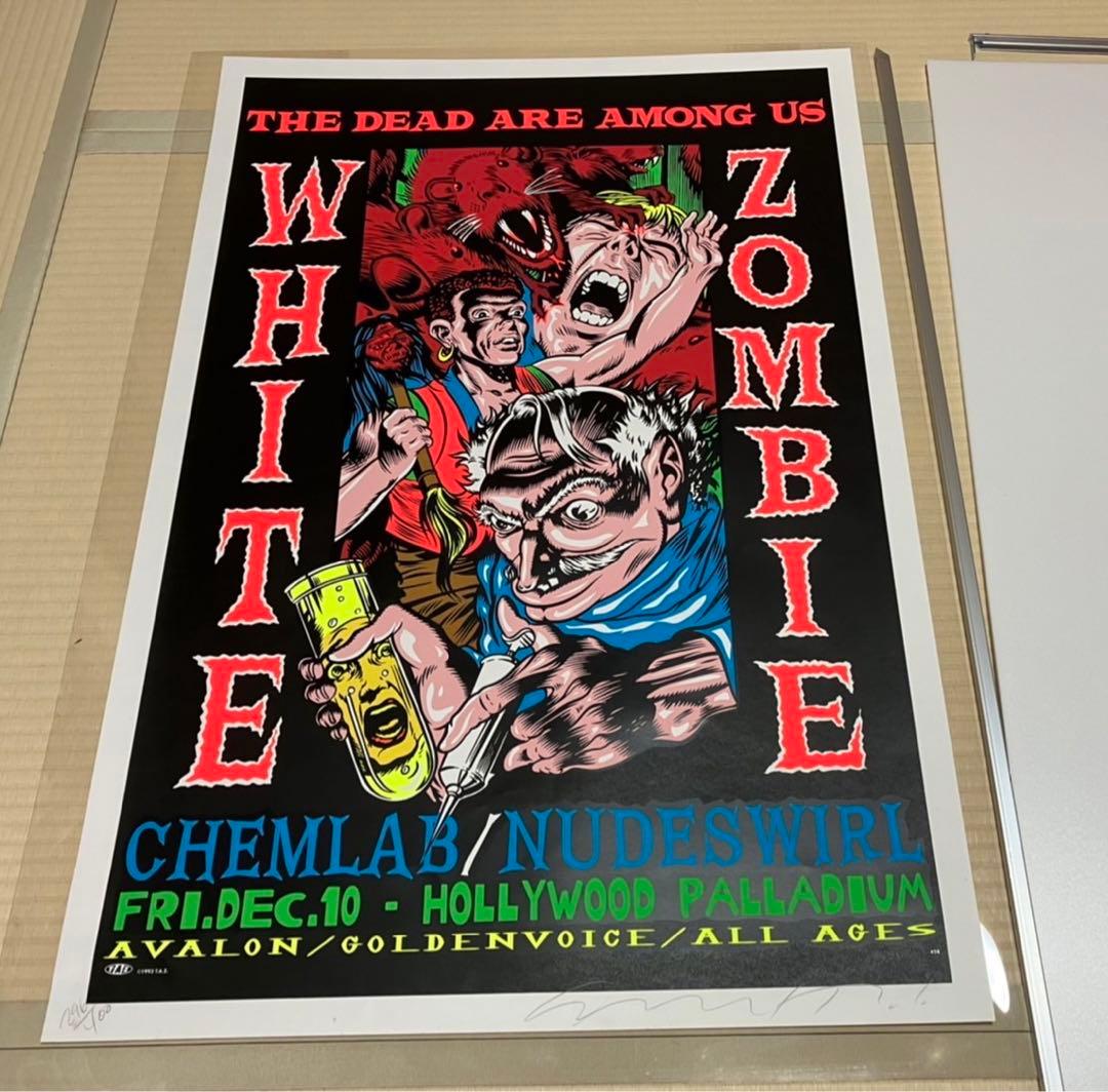 希少 ZOMBIE WHITE ポスター