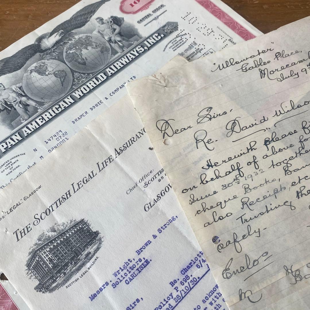 【223】 ヴィンテージ 紙ものセット 送料込み✩