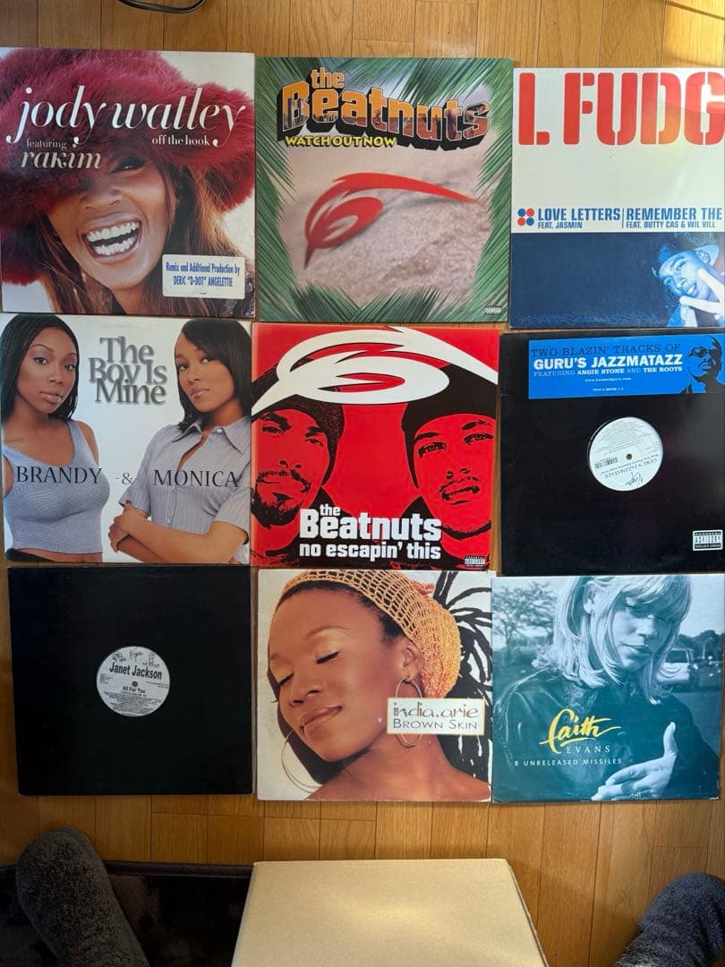 90's〜2000名盤　HIPHOP R&B洋楽レコードコレクション 81枚