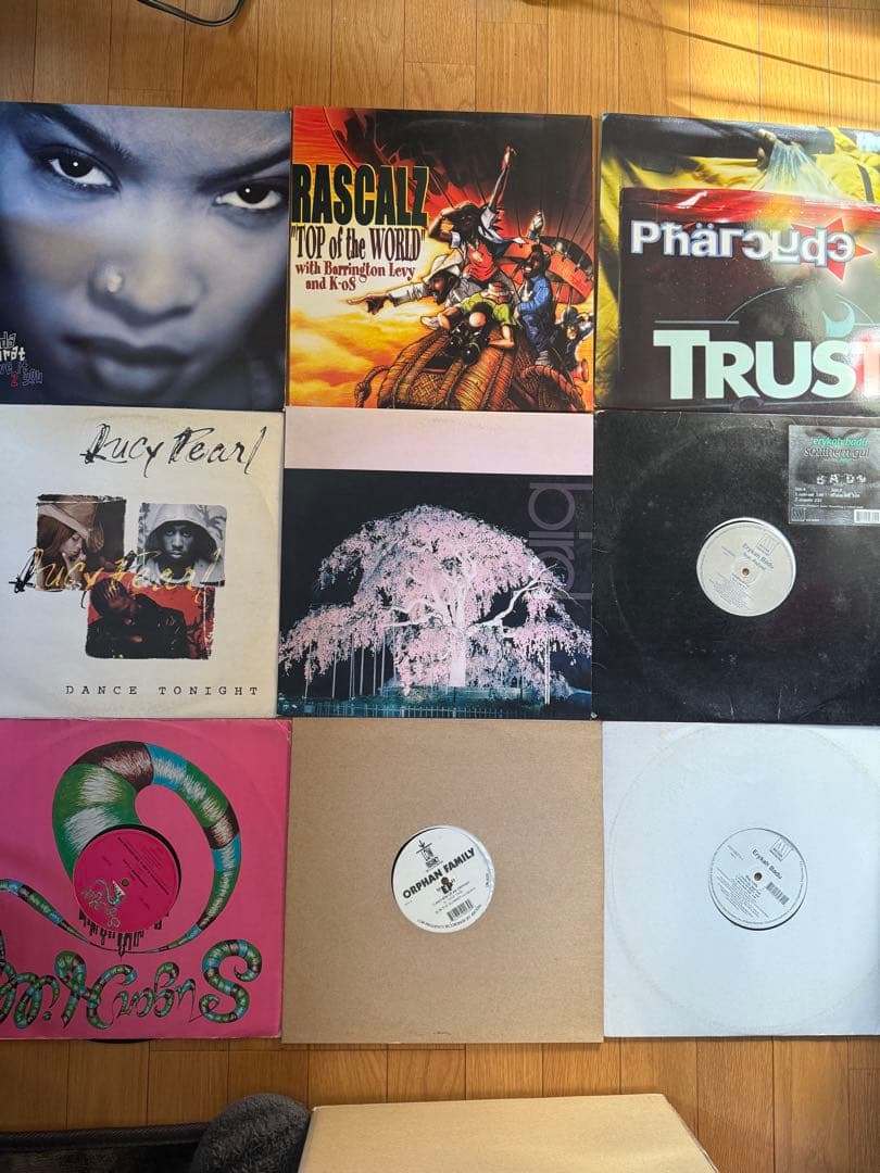 90's〜2000名盤　HIPHOP R&B洋楽レコードコレクション 81枚