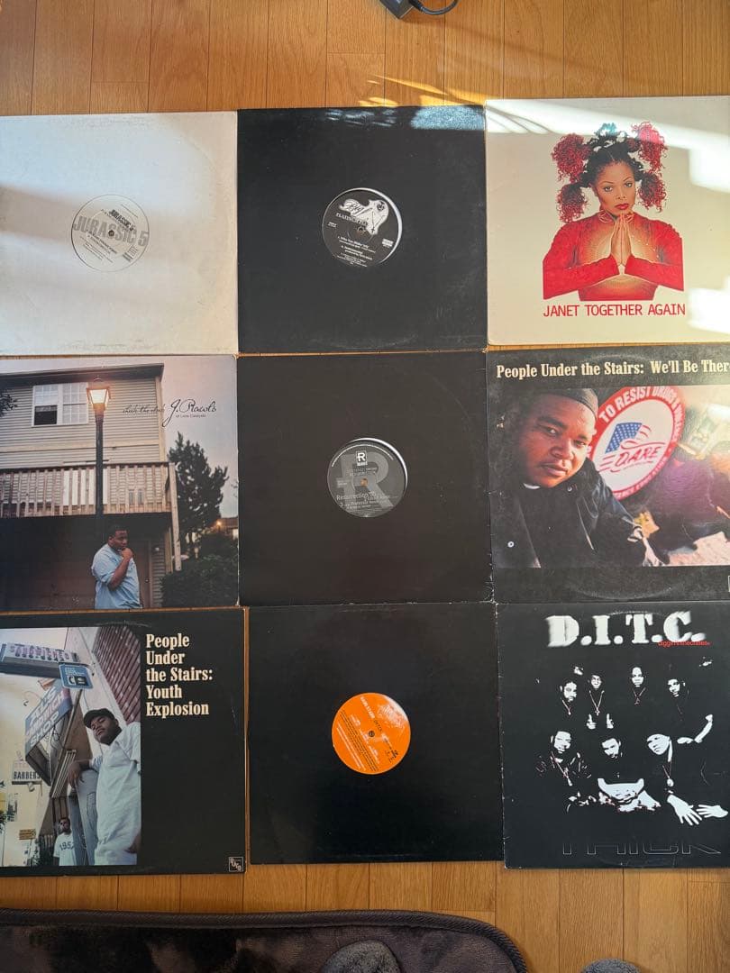 90's〜2000名盤　HIPHOP R&B洋楽レコードコレクション 81枚
