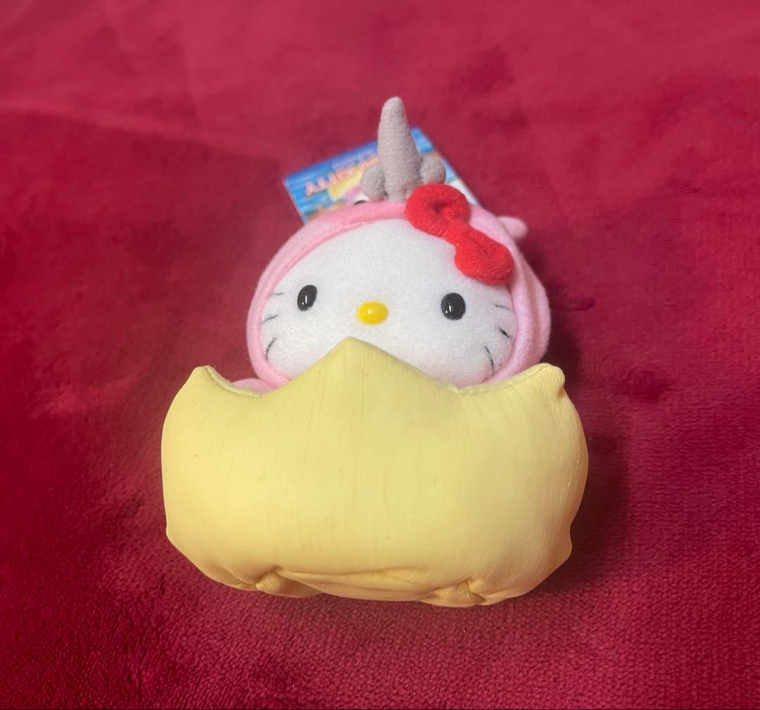 レア·タグ付き☆ご当地キティ 新潟佐渡限定 マスコット キーホルダー ぬいぐるみ