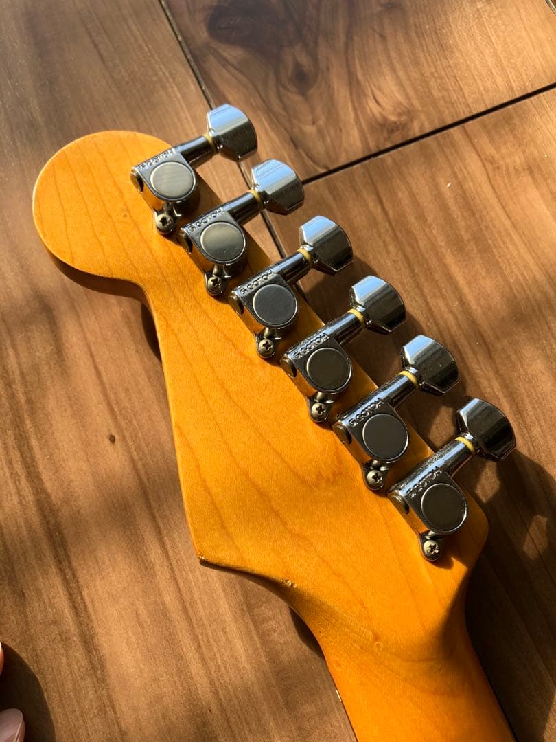 ストラト コンポーネント ストラトキャスター　ブラック ローズ指板 入門用に最適