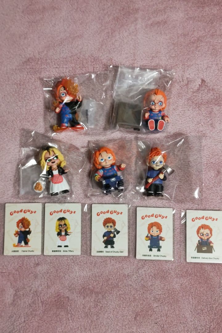 POPMART　チャッキーフランチャイズ　チャイルド・プレイ5種セット