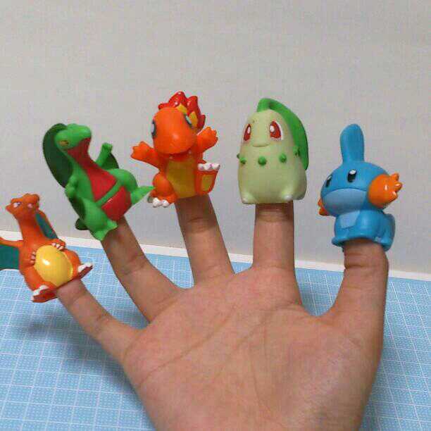 組み合わせ自由☆ ポケモン 指人形(２)