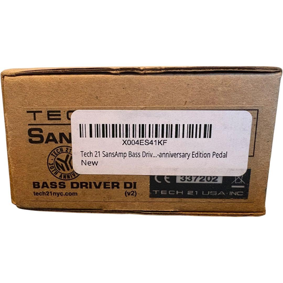 新品 TECH21 SANSAMP BASS D DI 30周年モデル