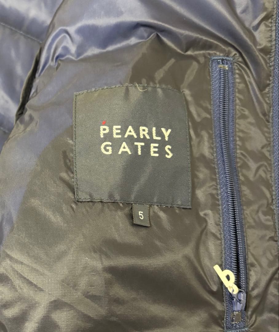 【定価5万円】新品 パーリーゲイツ　2WAYブルゾン　ネイビー／サイズ5