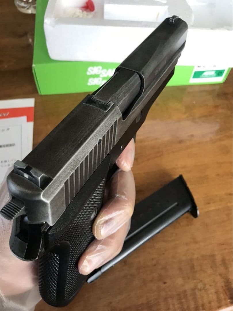 SIG P220 リアル塗装　陸上自衛隊仕様9mm拳銃