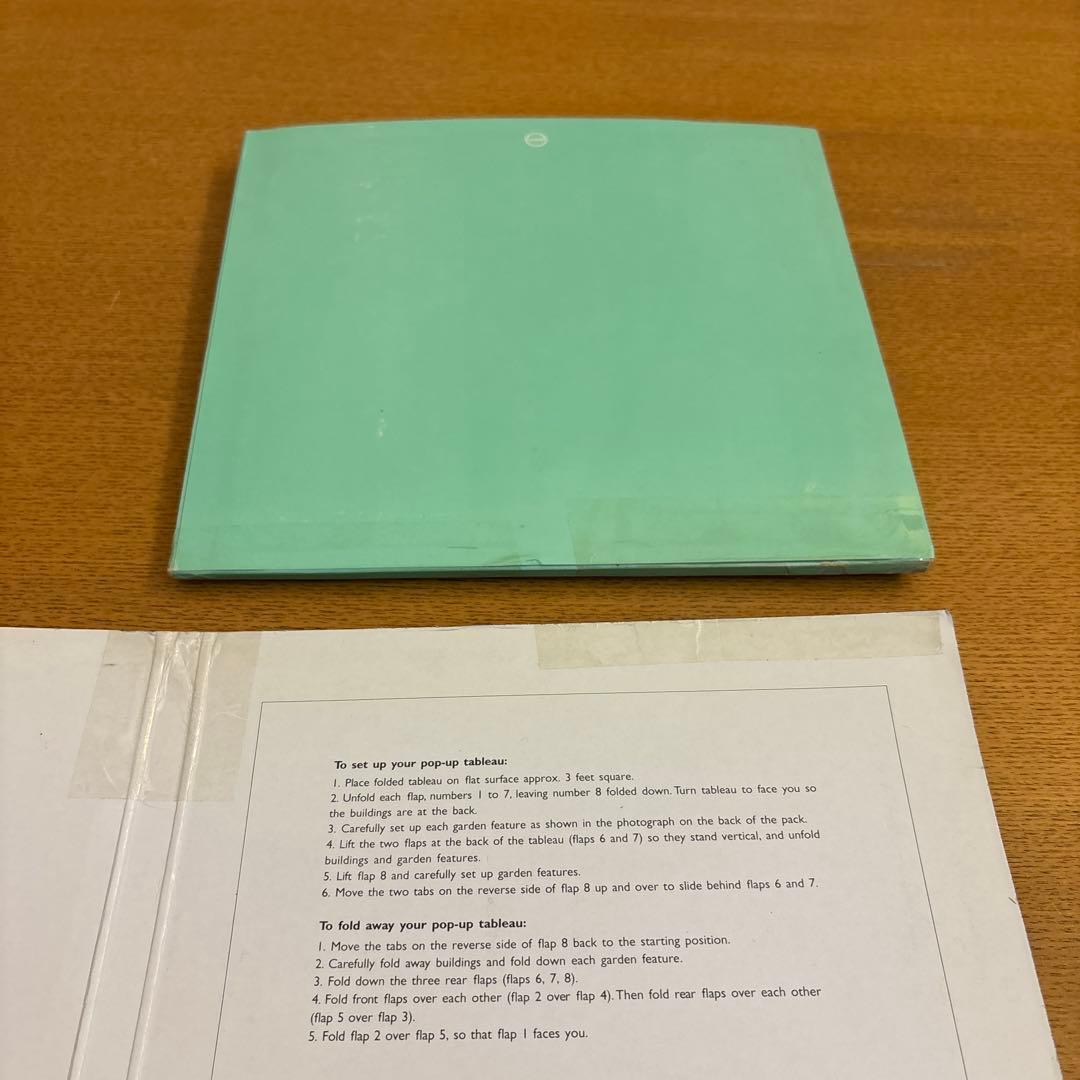 モネ 庭 ガーデン 立体 絵本 希少 レア アメリカ購入 30年前 本