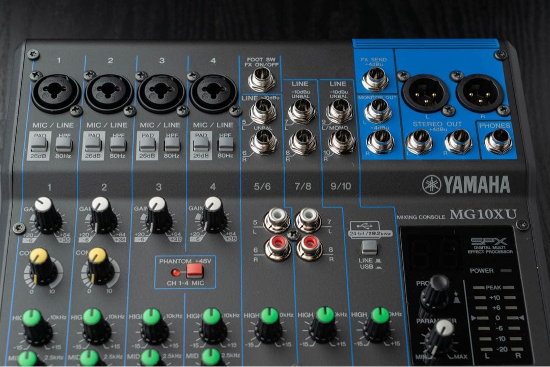 YAMAHA ヤマハMG10XU アナログミキサー &ハードケースセット