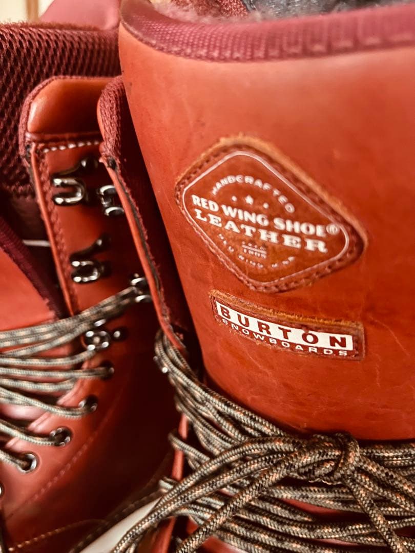 スノーボード Burton x Redwing