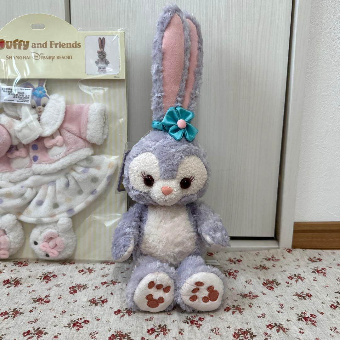 香港ディズニー❤️ステラルー ぬいぐるみS＆上海ディズニー❤️スリープコスチューム
