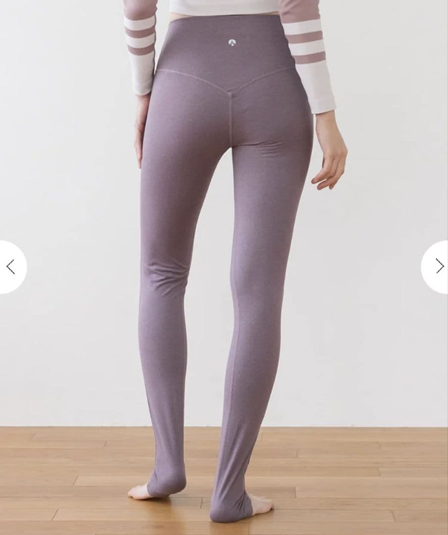 【新品】SUKALA メランジトレンカレギンス ダスティピンク ヨガパンツ M