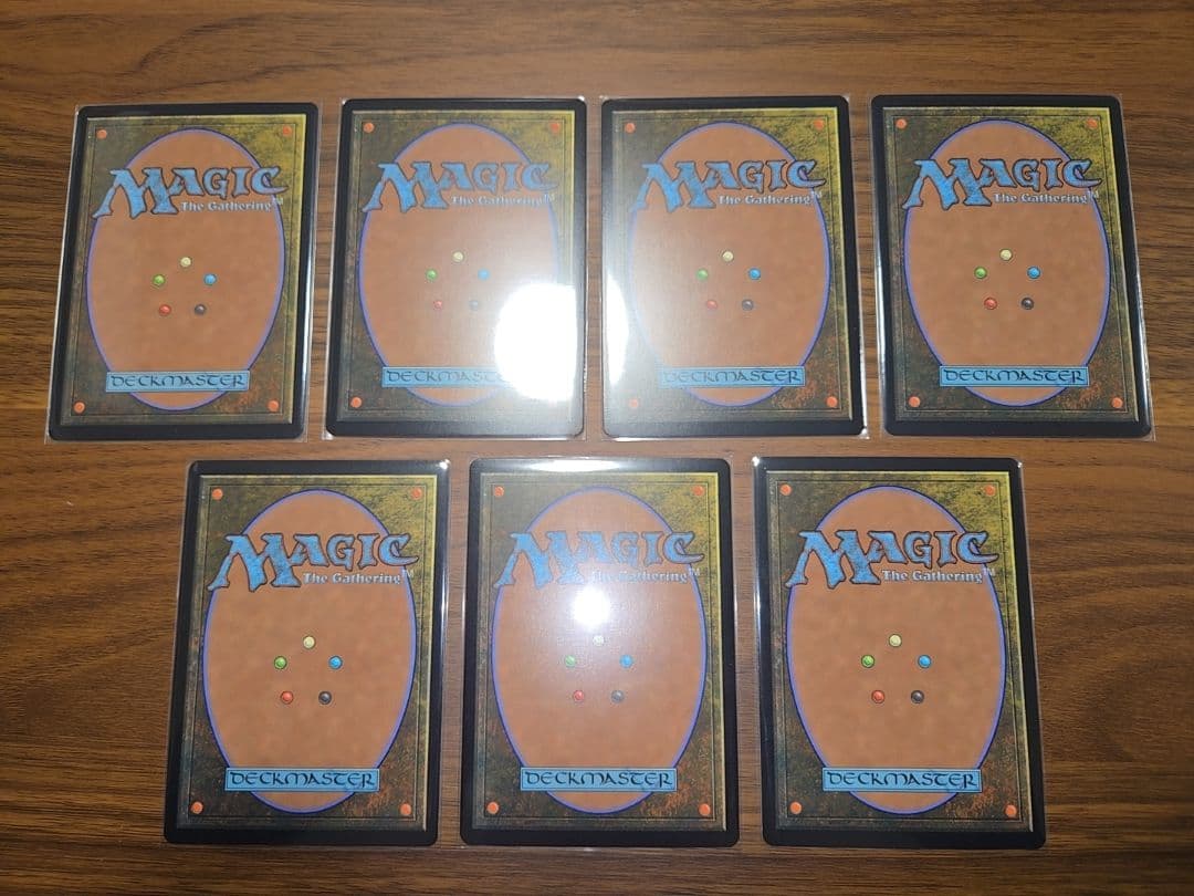 7枚セット■ボーダーレス　FOIL■ラノワールのエルフ　死者の原野　不毛の大地