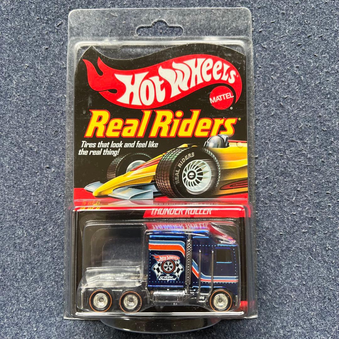 ミニカー Hot Wheels Thunder Roller Real Riders