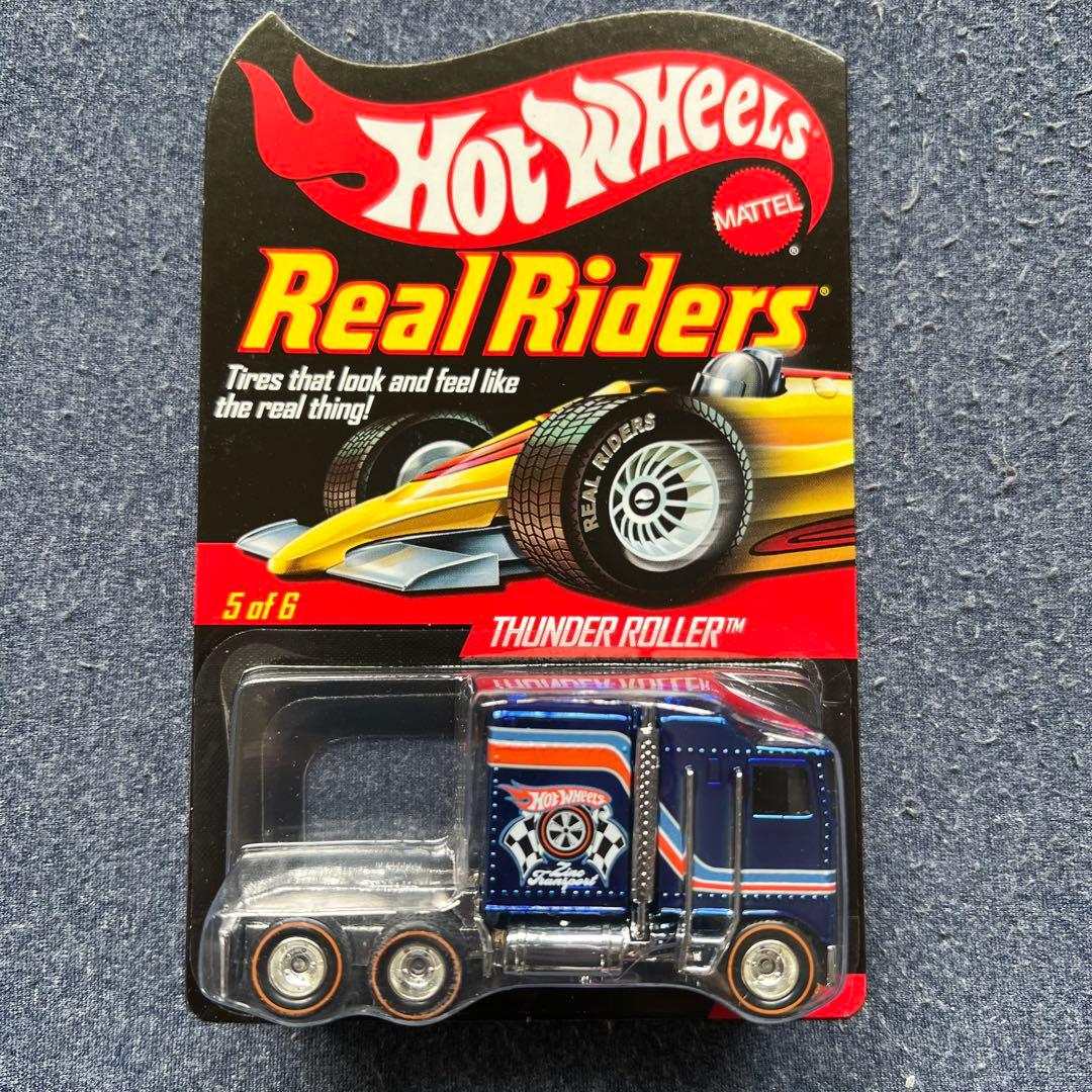 ミニカー Hot Wheels Thunder Roller Real Riders
