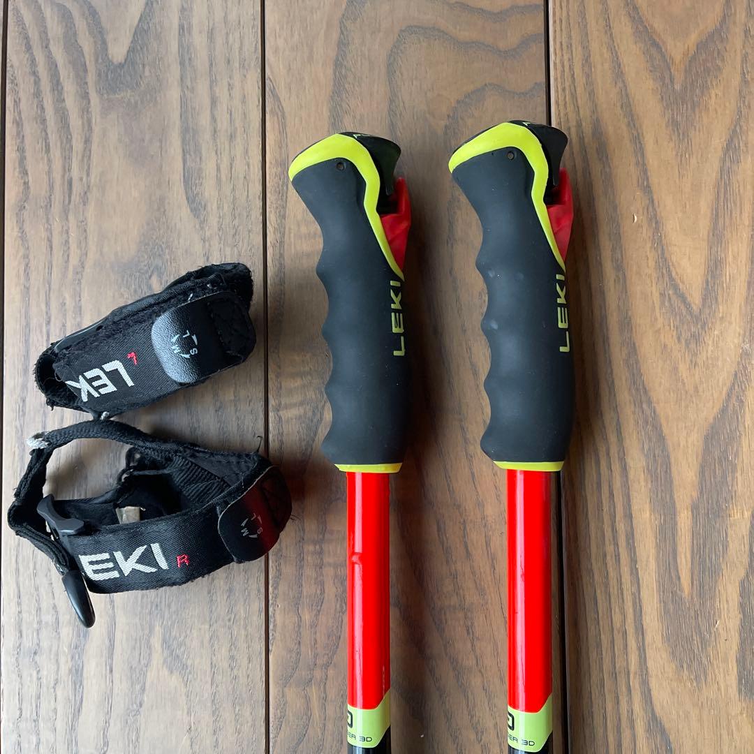 LEKI レーシングGS用ストック　WCR LITE 3D トリガーストラップ付