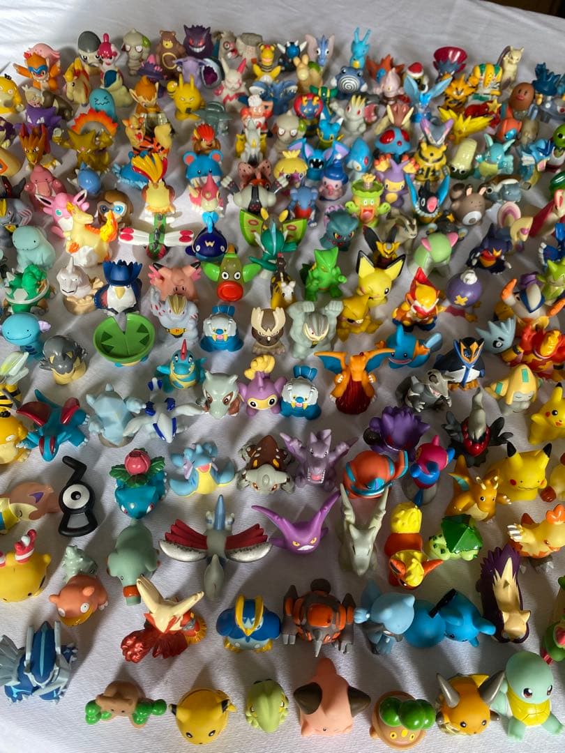 ポケモン　指人形　フィギュア　382体　初期　クリア　まとめ売り
