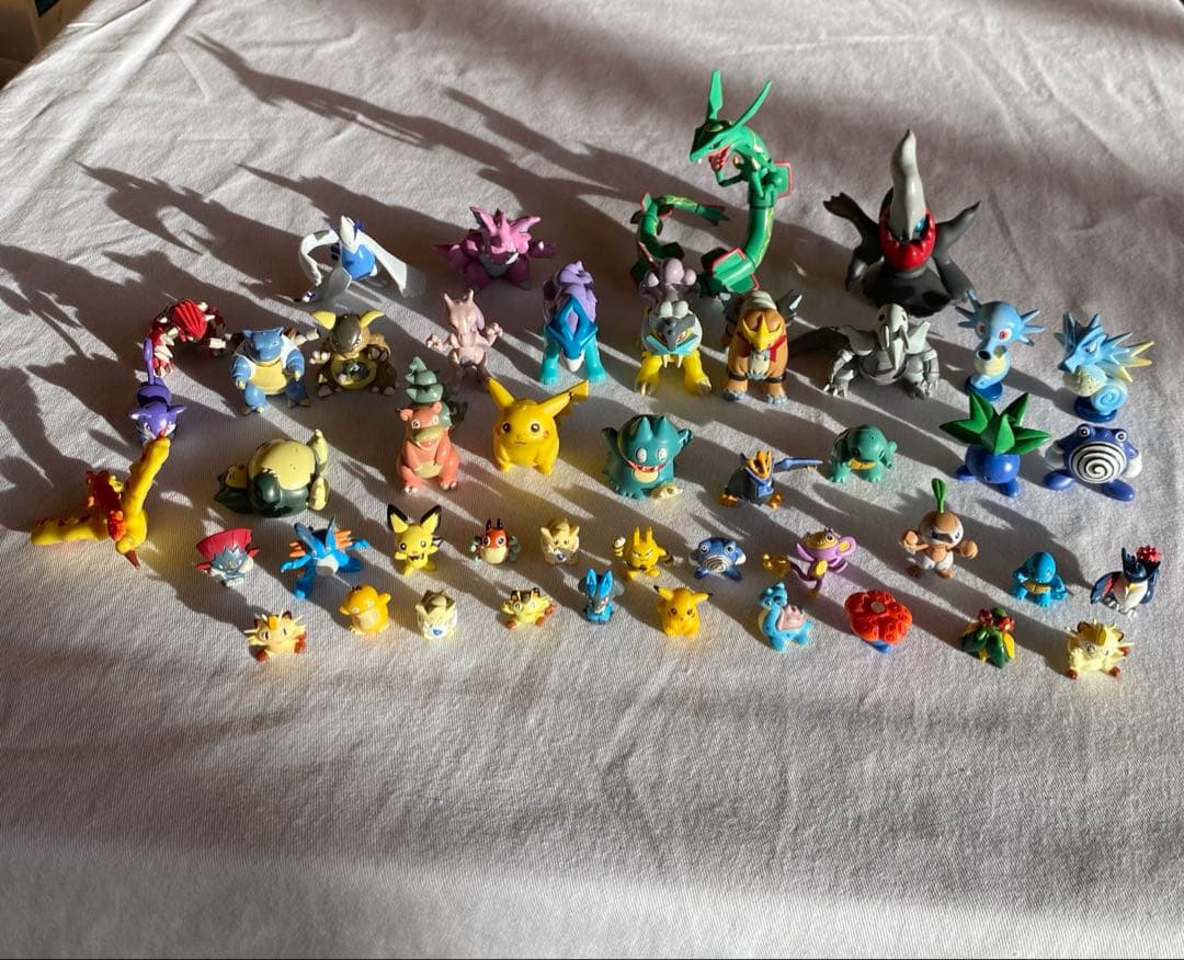 ポケモン　指人形　フィギュア　382体　初期　クリア　まとめ売り