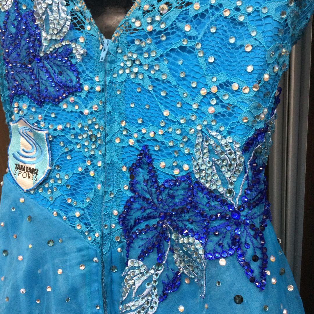 タカダンス スポーツ 社交ダンス ドレス M