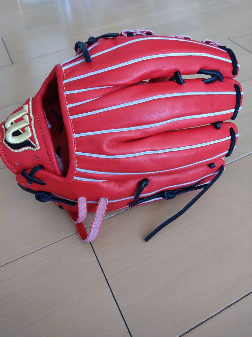Wilson ウィルソン WBW101070 硬式外野手左投げ用　Eオレンジ
