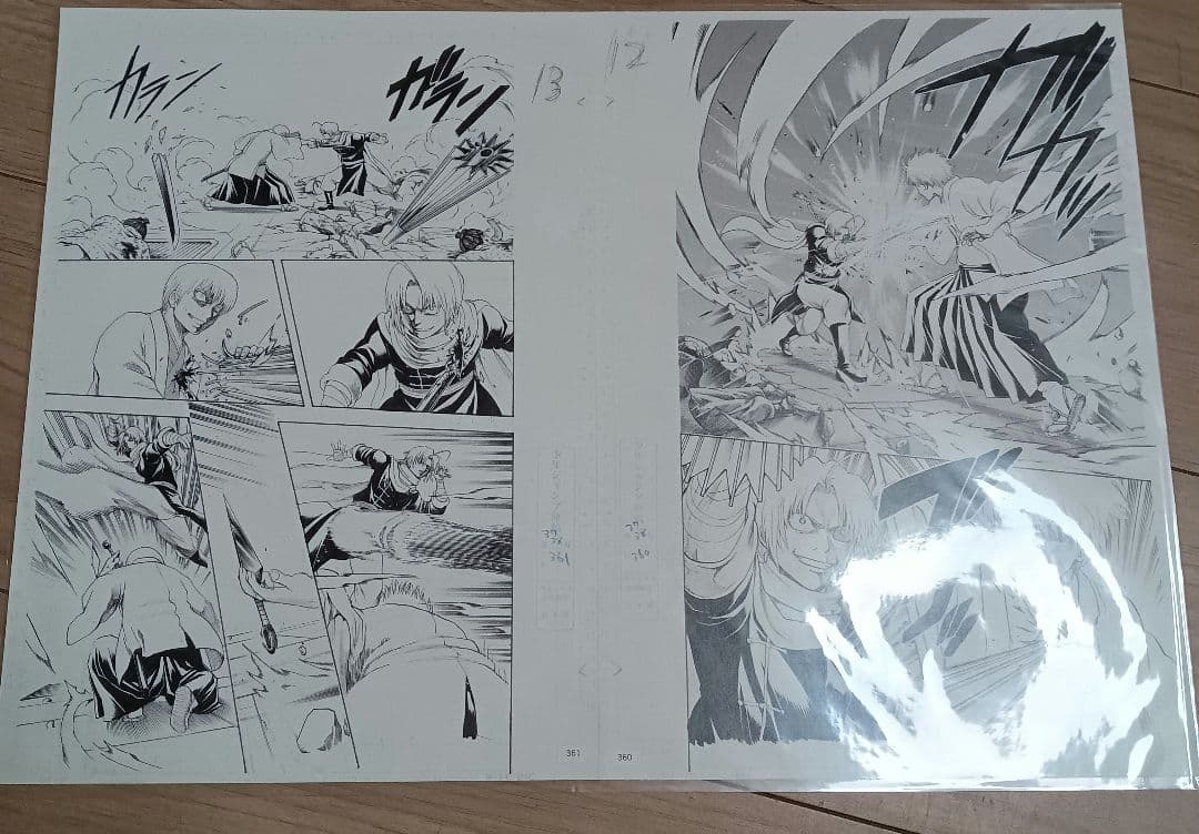 銀魂　複製原画　他　ポスターセット 12枚