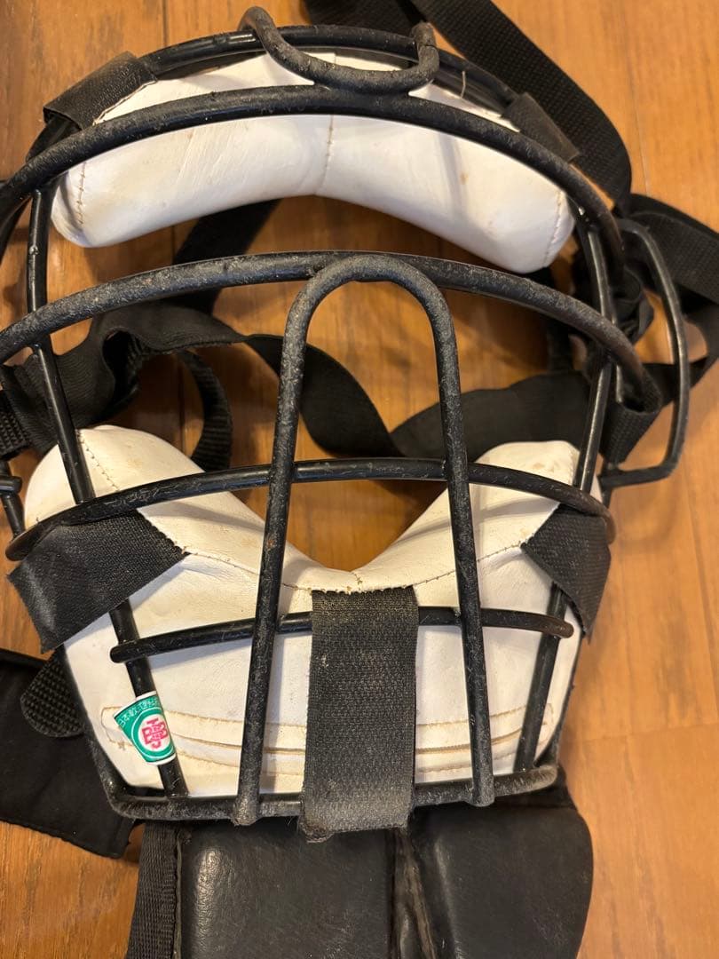 野球　キャッチャー防具一式 黒 フリーサイズ